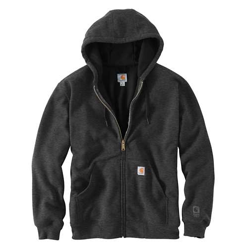 Wool lined best sale zip up hoodie